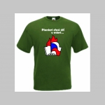 Pionieri chcú žiť v mieri...pánske tričko materiál 100%bavlna , značka Fruit of The Loom